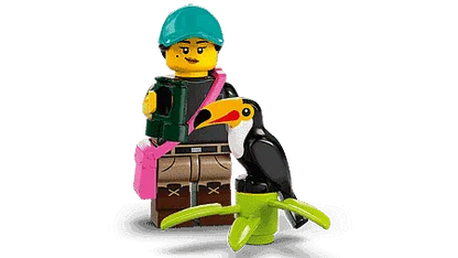 LEGO Birdwatcher (1 stuk) Minifguren Serie 22 71032-9 LEGO MINIFIGUREN @ 2TTOYS | Official LEGO shop😊🥰 LEGO €. 5.99