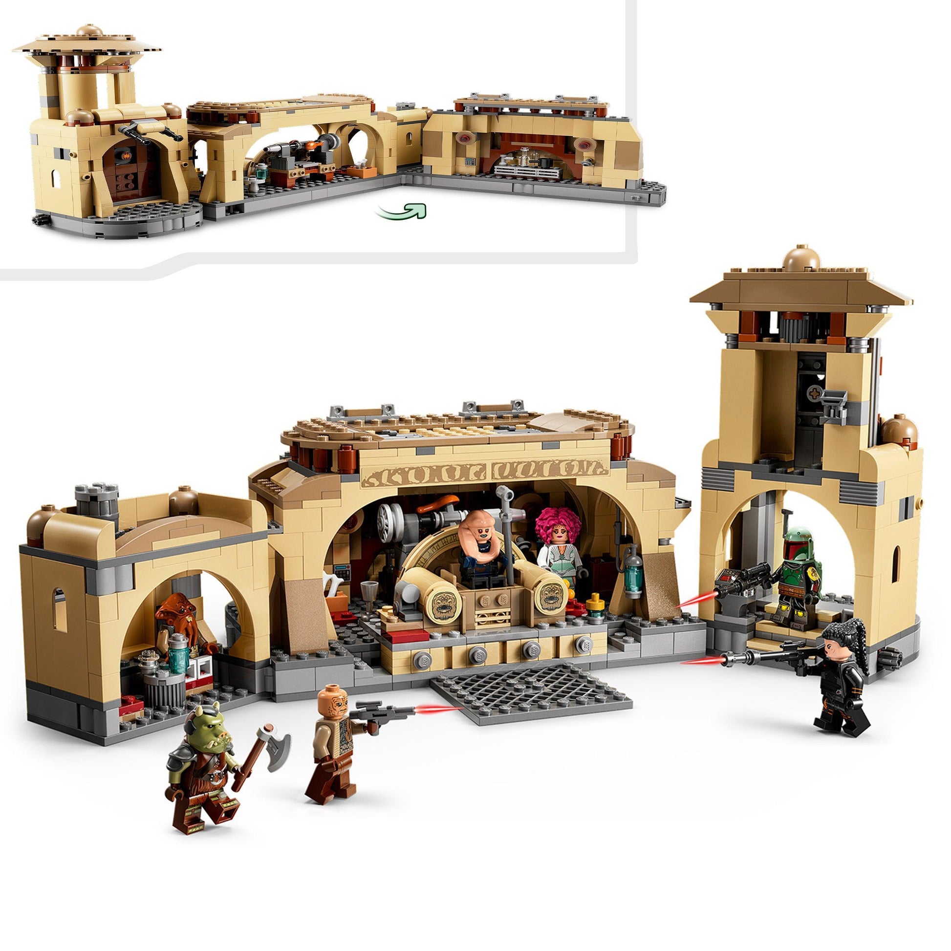 LEGO Boba Fetts troonzaal 75326 StarWars LEGO STARWARS @ 2TTOYS LEGO €. 99.99