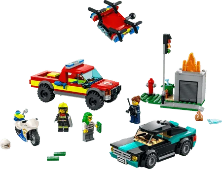 LEGO Brandweer & Politie achtervolging 60319 City LEGO CITY BRANDWEER @ 2TTOYS | Official LEGO shop😊🥰 LEGO €. 25.48