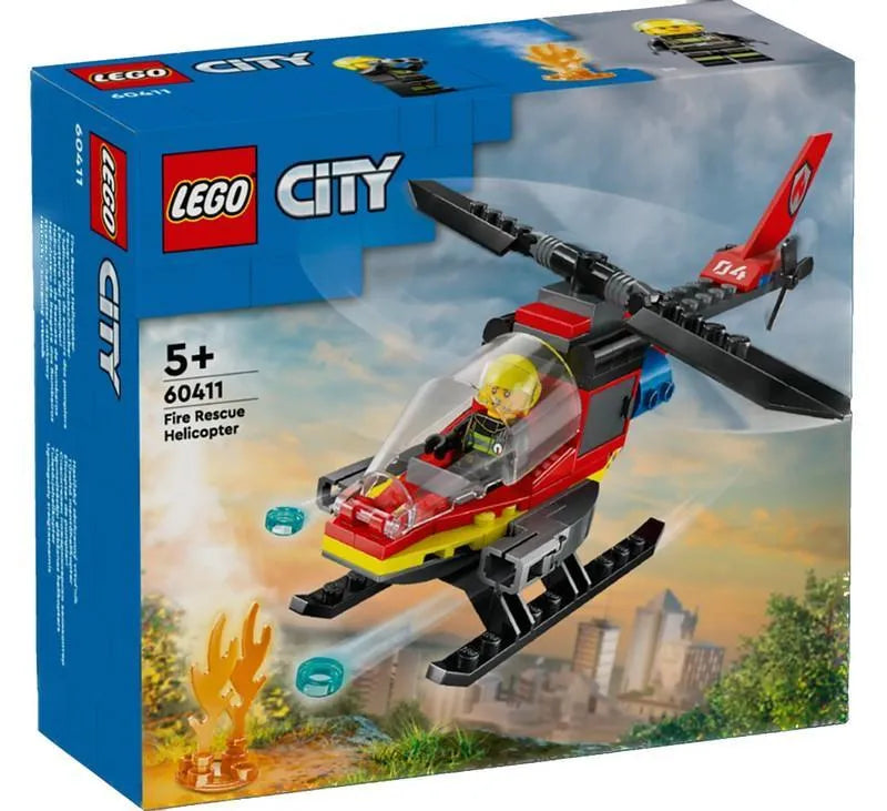 LEGO Brandweer helikopter 60411 City LEGO CITY @ 2TTOYS | Official LEGO shop😊🥰 LEGO €. 8.49