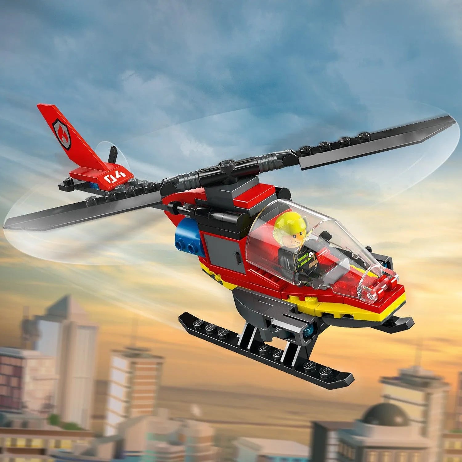 LEGO Brandweer helikopter 60411 City LEGO CITY @ 2TTOYS | Official LEGO shop😊🥰 LEGO €. 8.49
