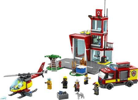 LEGO Brandweer kazerne 60320 City LEGO CITY BRANDWEER @ 2TTOYS LEGO €. 42.99