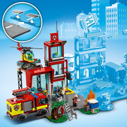 LEGO Brandweer kazerne 60320 City LEGO CITY BRANDWEER @ 2TTOYS LEGO €. 42.99