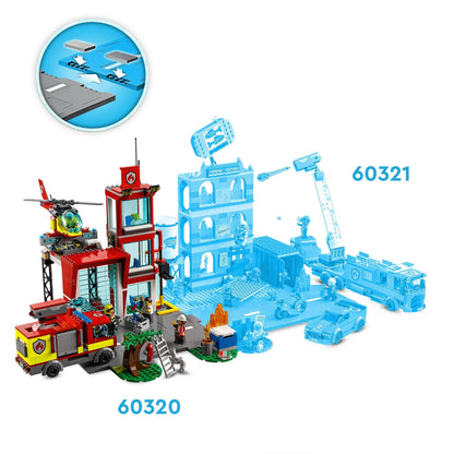 LEGO Brandweer kazerne 60320 City LEGO CITY BRANDWEER @ 2TTOYS LEGO €. 42.99