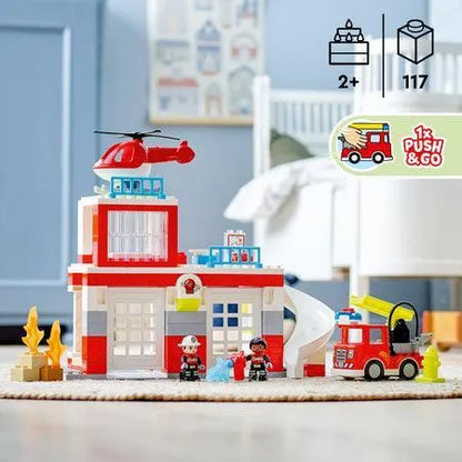 LEGO Brandweer kazerne met helikopter 10970 DUPLO LEGU DUPLO @ 2TTOYS | Official LEGO shop😊🥰 LEGO €. 84.99