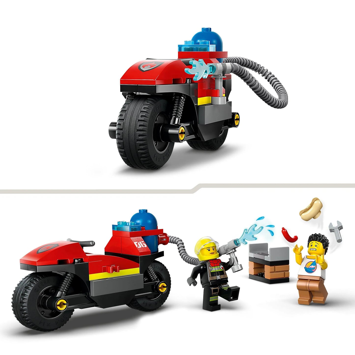 LEGO Brandweermotor 60410 City LEGO CITY @ 2TTOYS | Official LEGO shop😊🥰 LEGO €. 8.49