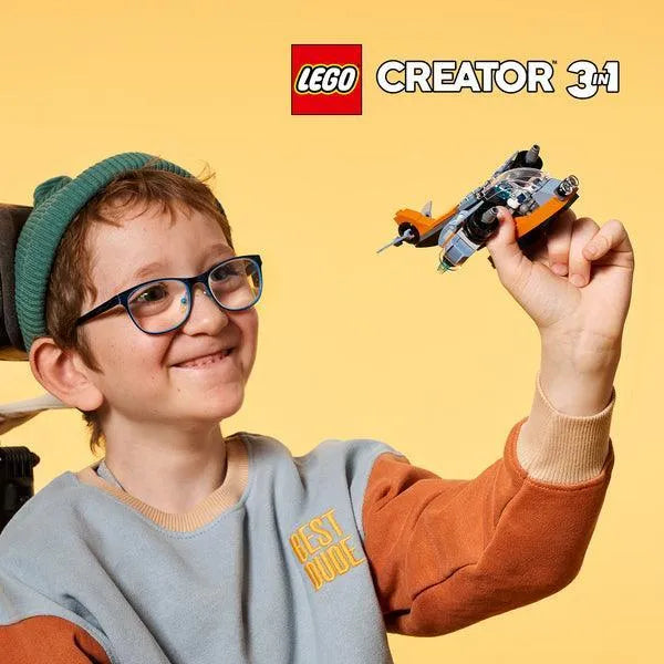 LEGO Cyber drone 31111 Creator 3-in-1 LEGO CREATOR @ 2TTOYS | Official LEGO shop😊🥰 LEGO €. 8.48