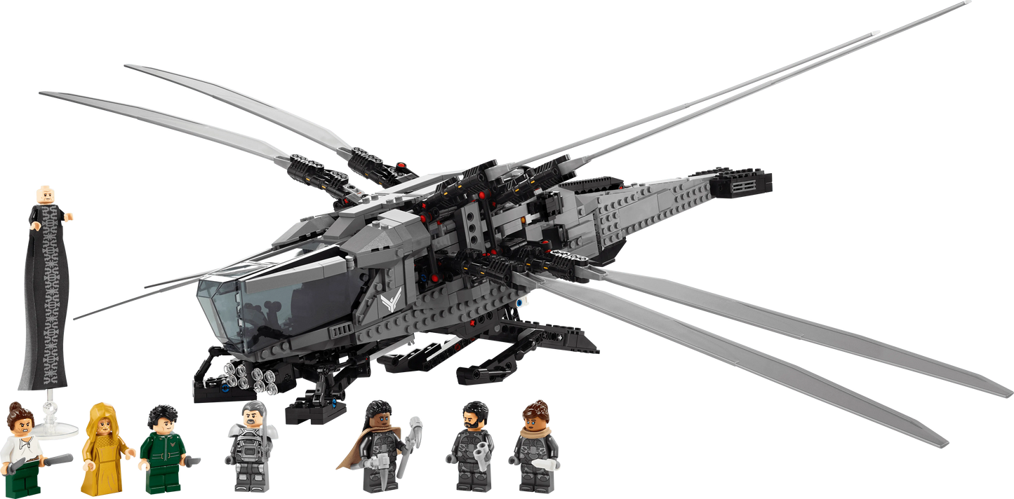 LEGO De Dune Atreides Royal Ornithopter 10327 Icons LEGO ICONS @ 2TTOYS | Official LEGO shop😊🥰 LEGO €. 139.99