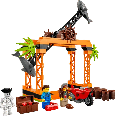 LEGO De haai aanval stunt uitdaging 60342 City LEGO CITY STUNTZ @ 2TTOYS | Official LEGO shop😊🥰 LEGO €. 16.98