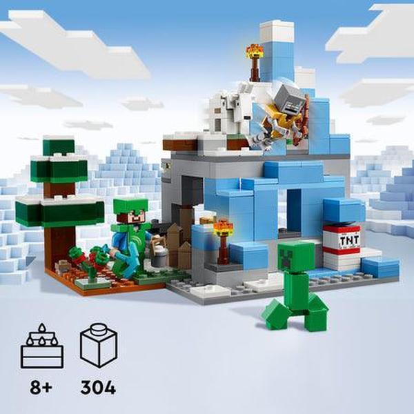 LEGO De ijsbergtoppen 21243 Minecraft LEGO MINECRAFT @ 2TTOYS | Official LEGO shop😊🥰 LEGO €. 29.49