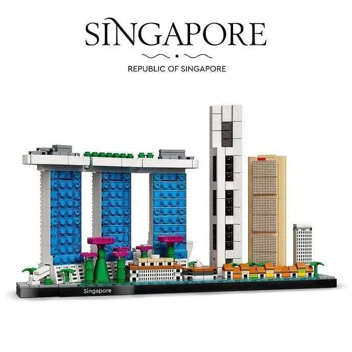 LEGO De Singapore Skyline 21057 Architecture LEGO ARCHITECTURE @ 2TTOYS | Official LEGO shop😊🥰 LEGO €. 49.99