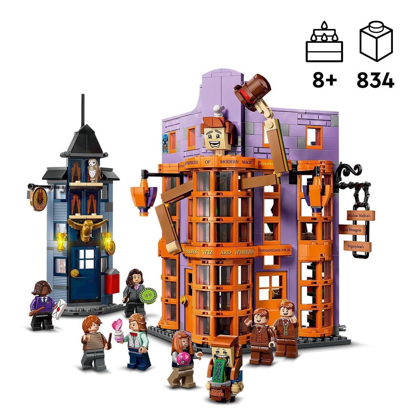 LEGO De Wegisweg™: De Tovertweelings Topfopshop 76422 Harry Potter LEGO HARRY POTTER @ 2TTOYS LEGO €. 99.99