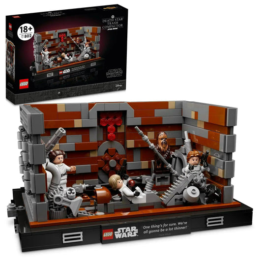 LEGO Death Star Afvalpers diorama 75339 StarWars LEGO STARWARS @ 2TTOYS | Official LEGO shop😊🥰 LEGO €. 124.99