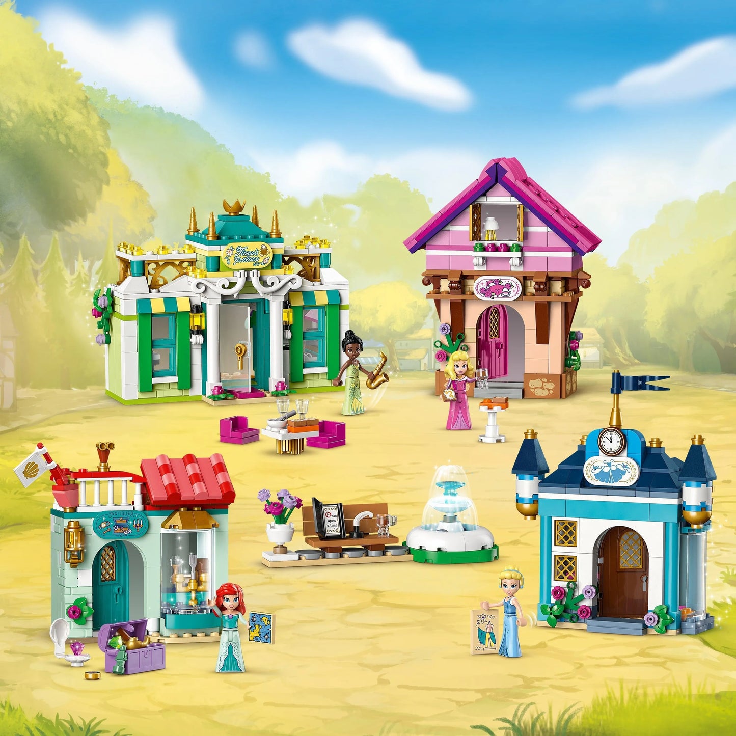 LEGO Disney Princess Market Adventure 43246 Disney LEGO DISNEY @ 2TTOYS | Official LEGO shop😊🥰 LEGO €. 99.99
