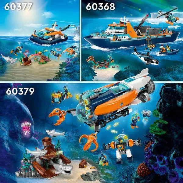 LEGO Duikboot voor diepzeeonderzoek 60379 City LEGO CITY @ 2TTOYS | Official LEGO shop😊🥰 LEGO €. 88.98