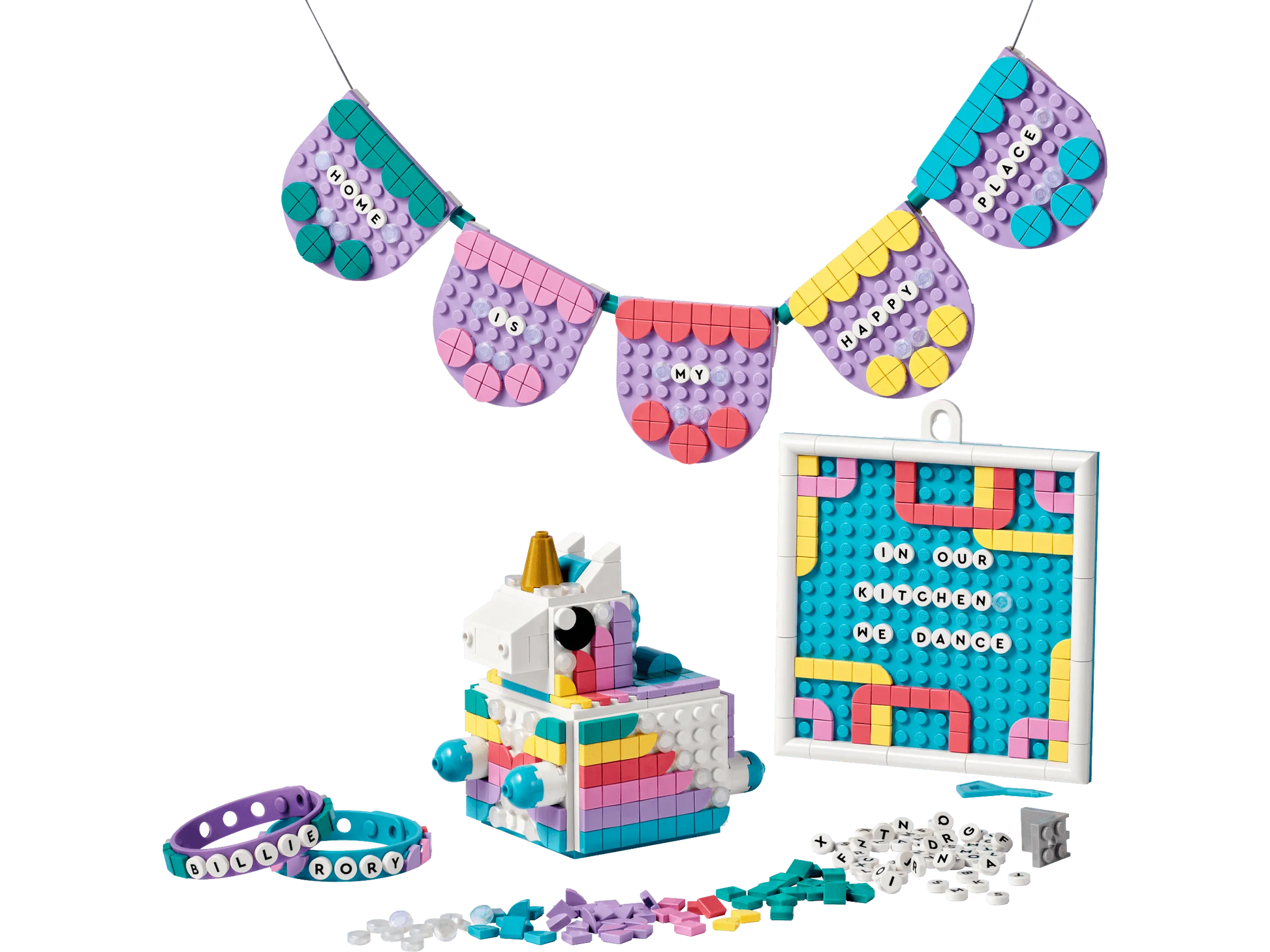 LEGO Eenhoorn creatieve gezinsset 41962 Dots LEGO Dots @ 2TTOYS | Official LEGO shop😊🥰 LEGO €. 32.49