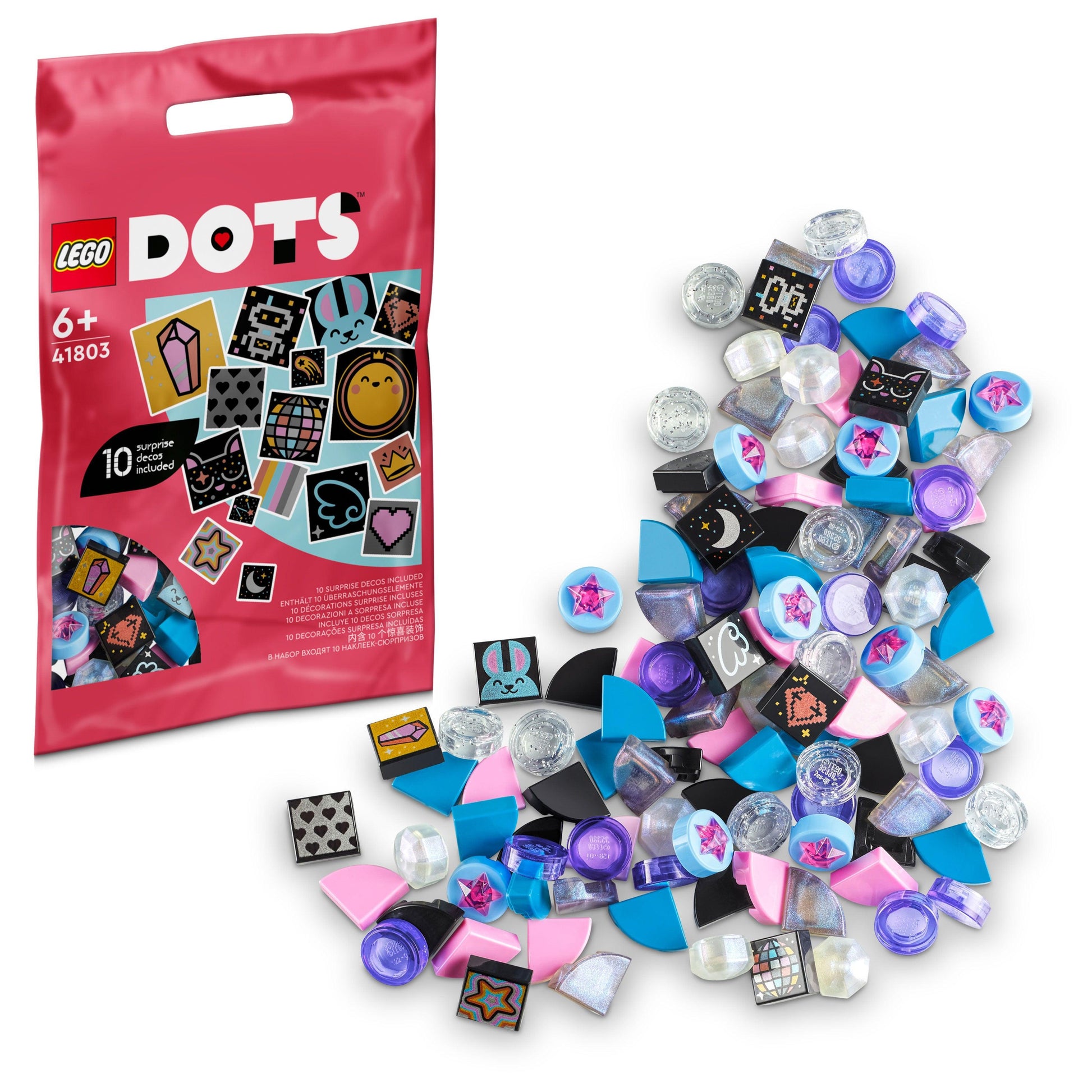 LEGO Extra DOTS Series 8 - Glitter and Shine 41803 Dots LEGO Dots @ 2TTOYS | Official LEGO shop😊🥰 LEGO €. 3.99