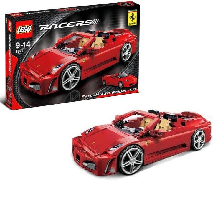 LEGO Ferrari 430 Spider 1:17 8671 Racers LEGO Racers @ 2TTOYS | Official LEGO shop😊🥰 LEGO €. 139.99