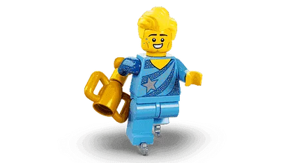 LEGO Figure Skating Champion (1 stuk) Minifguren Serie 22 71032-6 LEGO MINIFIGUREN @ 2TTOYS | Official LEGO shop😊🥰 LEGO €. 4.99