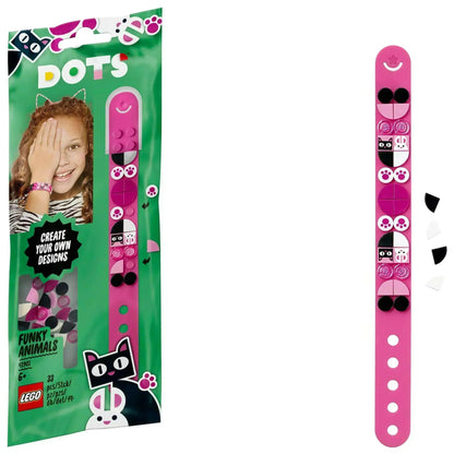 LEGO Funky dieren armband 41901 Dots LEGO DOTS @ 2TTOYS | Official LEGO shop😊🥰 LEGO €. 5.39