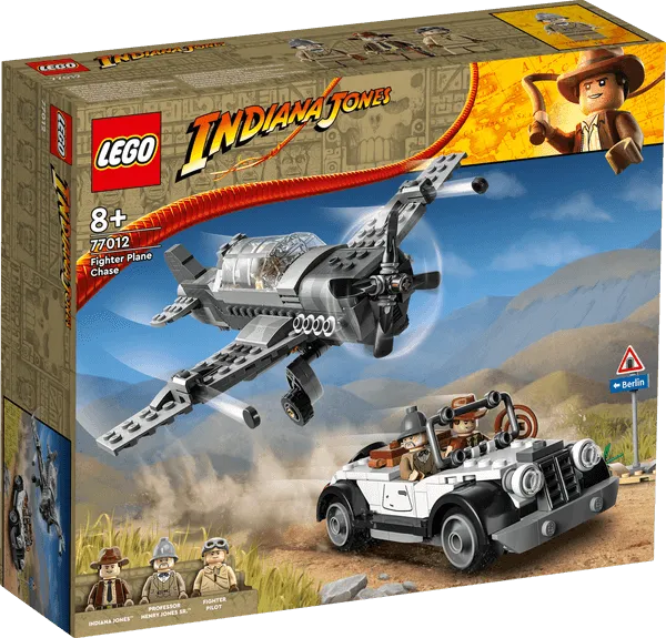 LEGO Gevechtsvliegtuig achtervolging 77012 Idiana Jones LEGO INDIANA JONES @ 2TTOYS | Official LEGO shop😊🥰 LEGO €. 39.99