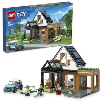 LEGO Gezinswoning en elektrische auto 60398 City LEGO CITY @ 2TTOYS | Official LEGO shop😊🥰 LEGO €. 69.99