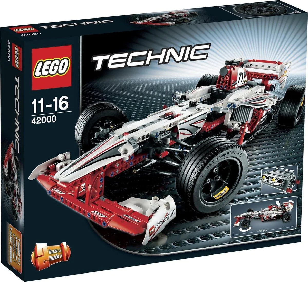 LEGO Grand Prix Racer 42000 Technic LEGO TECHNIC @ 2TTOYS | Official LEGO shop😊🥰 LEGO €. 129.99