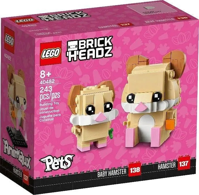 LEGO Hamster 40482 Brickheadz LEGO BRICKHEADZ @ 2TTOYS | Official LEGO shop😊🥰 LEGO €. 17.49