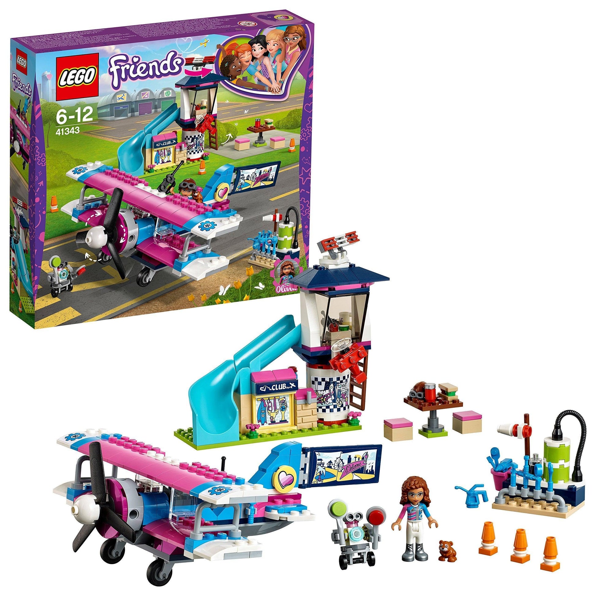 LEGO Heartlake City vliegtuigtour 41343 Friends LEGO Friends @ 2TTOYS | Official LEGO shop😊🥰 LEGO €. 29.99