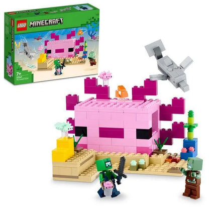 LEGO Het axolotlhuis 21247 Minecraft LEGO MINECRAFT @ 2TTOYS | Official LEGO shop😊🥰 LEGO €. 22.48