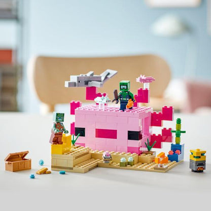 LEGO Het axolotlhuis 21247 Minecraft LEGO MINECRAFT @ 2TTOYS | Official LEGO shop😊🥰 LEGO €. 22.48