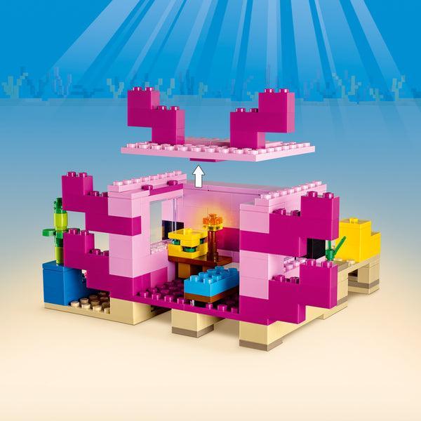 LEGO Het axolotlhuis 21247 Minecraft LEGO MINECRAFT @ 2TTOYS | Official LEGO shop😊🥰 LEGO €. 22.48