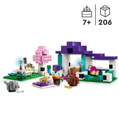 LEGO Het dierenasiel 21253 Minecraft LEGO MINECRAFT @ 2TTOYS LEGO €. 16.98