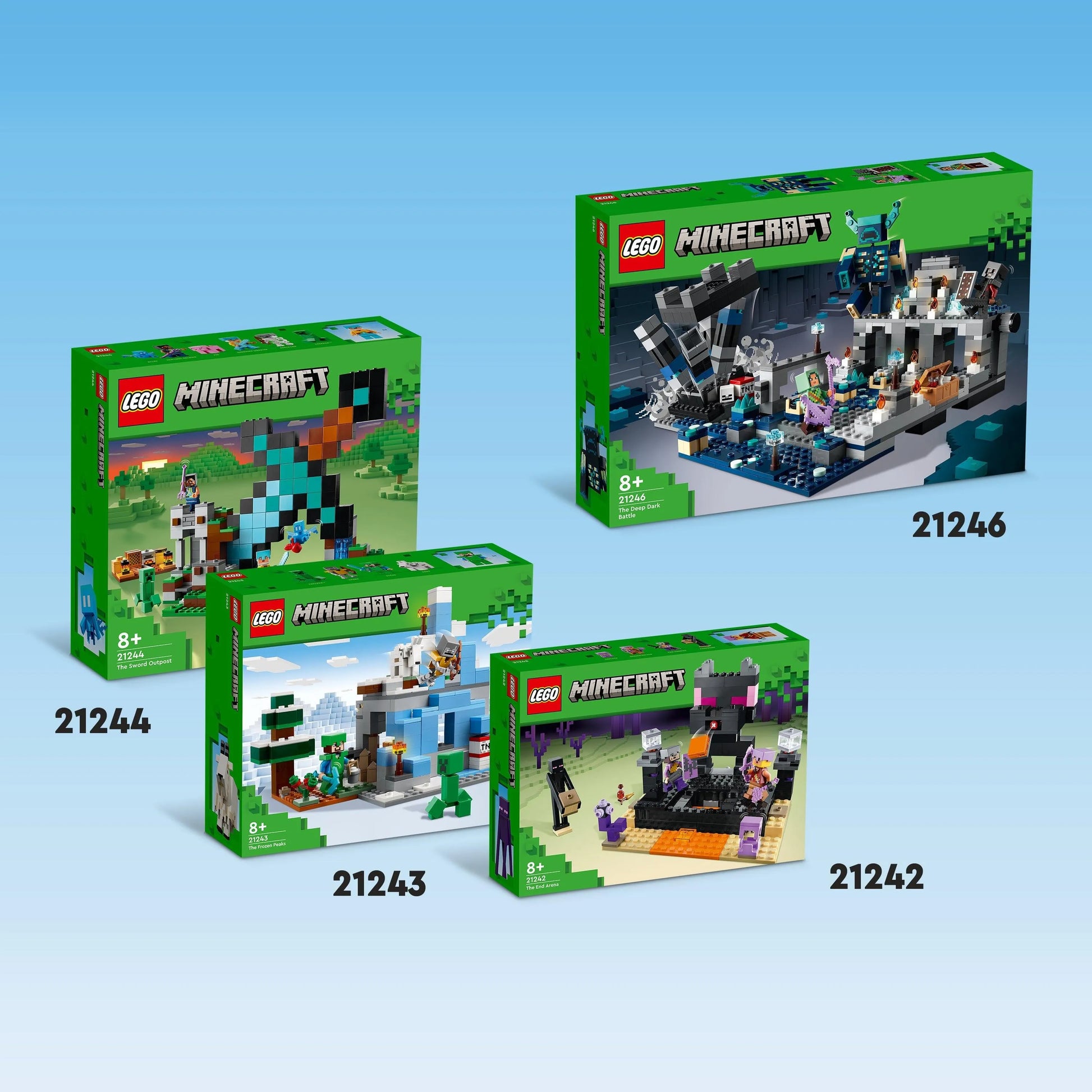 LEGO Het Duistere Gevecht 21246 Minecraft LEGO MINECRAFT @ 2TTOYS | Official LEGO shop😊🥰 LEGO €. 64.99