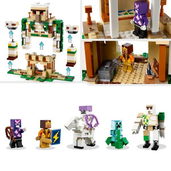 LEGO Het ijzergolemfort 21250 Minecraft LEGO MINECRAFT @ 2TTOYS | Official LEGO shop😊🥰 LEGO €. 88.99