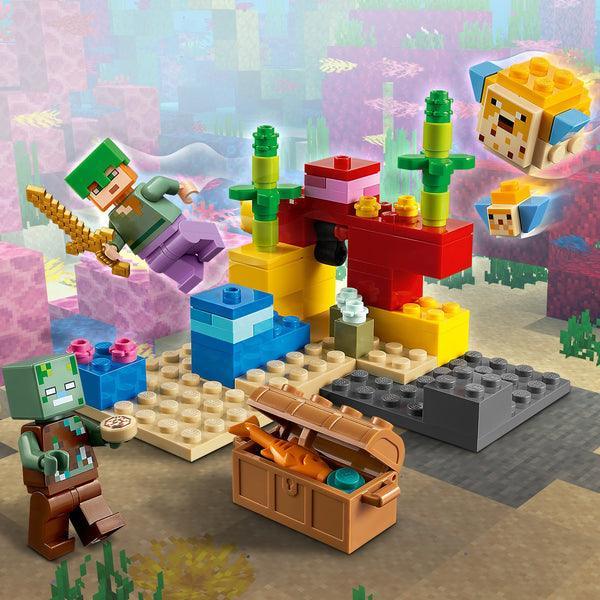 LEGO Het Koraalrif 21164 Minecraft LEGO MINECRAFT @ 2TTOYS LEGO €. 6.48