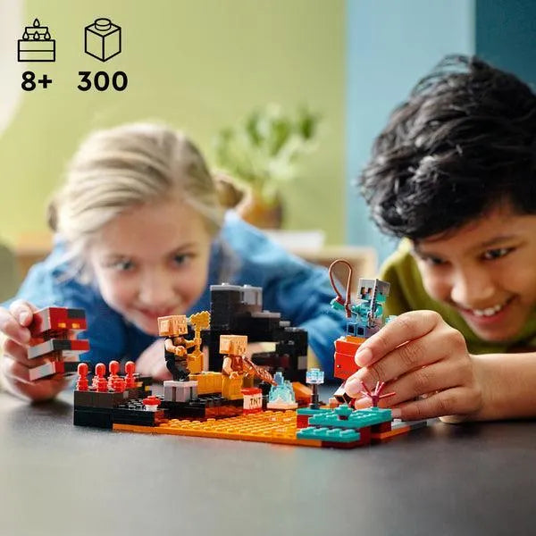 LEGO Het onderwereldbastion 21185 Minecraft LEGO MINECRAFT @ 2TTOYS | Official LEGO shop😊🥰 LEGO €. 29.98