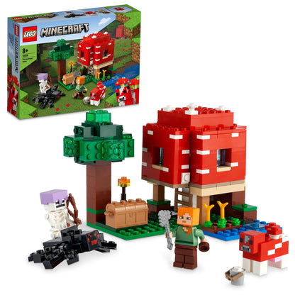 LEGO Het Paddenstoelenhuis 21179 Minecraft LEGO MINECRAFT @ 2TTOYS LEGO €. 16.49