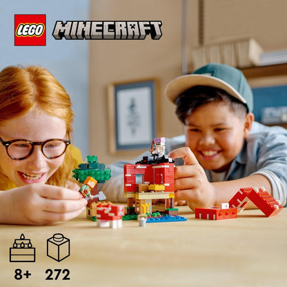 LEGO Het Paddenstoelenhuis 21179 Minecraft LEGO MINECRAFT @ 2TTOYS LEGO €. 16.49