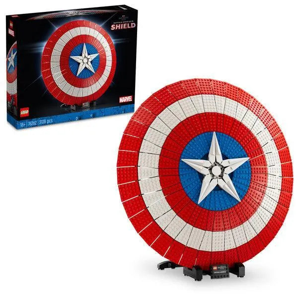 LEGO Het schild van Captain America 76262 Marvel LEGO SUPERHEROES @ 2TTOYS | Official LEGO shop😊🥰 LEGO €. 209.99