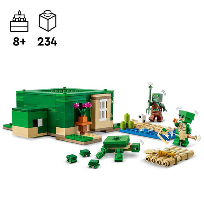 LEGO Het schildpadden strand huis 21254 Minecraft LEGO CLASSIC @ 2TTOYS LEGO €. 22.98