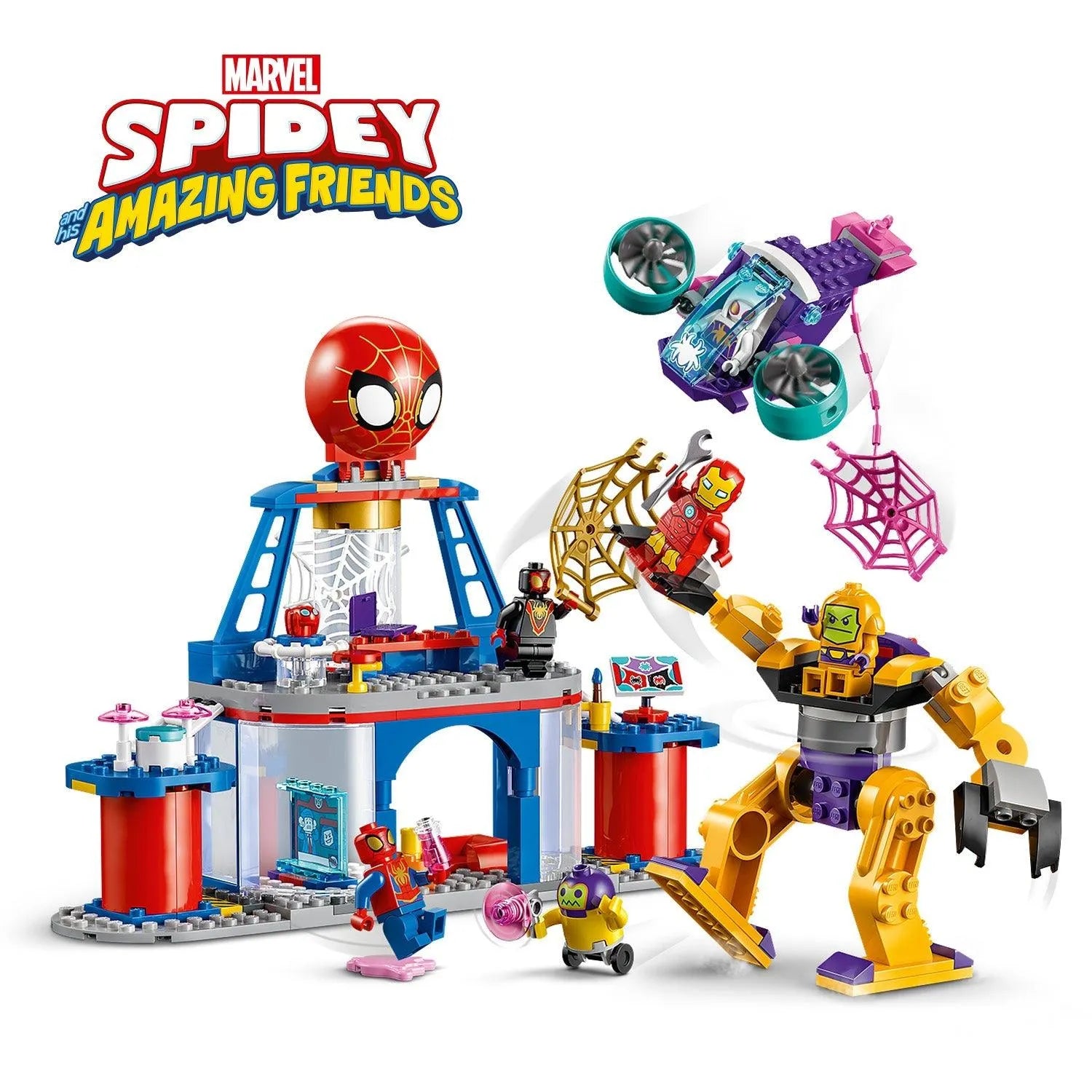 LEGO Hoofdkantoor van Team Spidey Web Spinner 10794 Spidey LEGO Spiderman @ 2TTOYS | Official LEGO shop😊🥰 LEGO €. 46.48