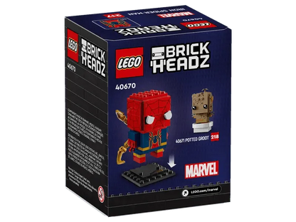 LEGO Iron Spider-Man 40670 Brickheadz LEGO BRICKHEADZ @ 2TTOYS | Official LEGO shop😊🥰 LEGO €. 9.99