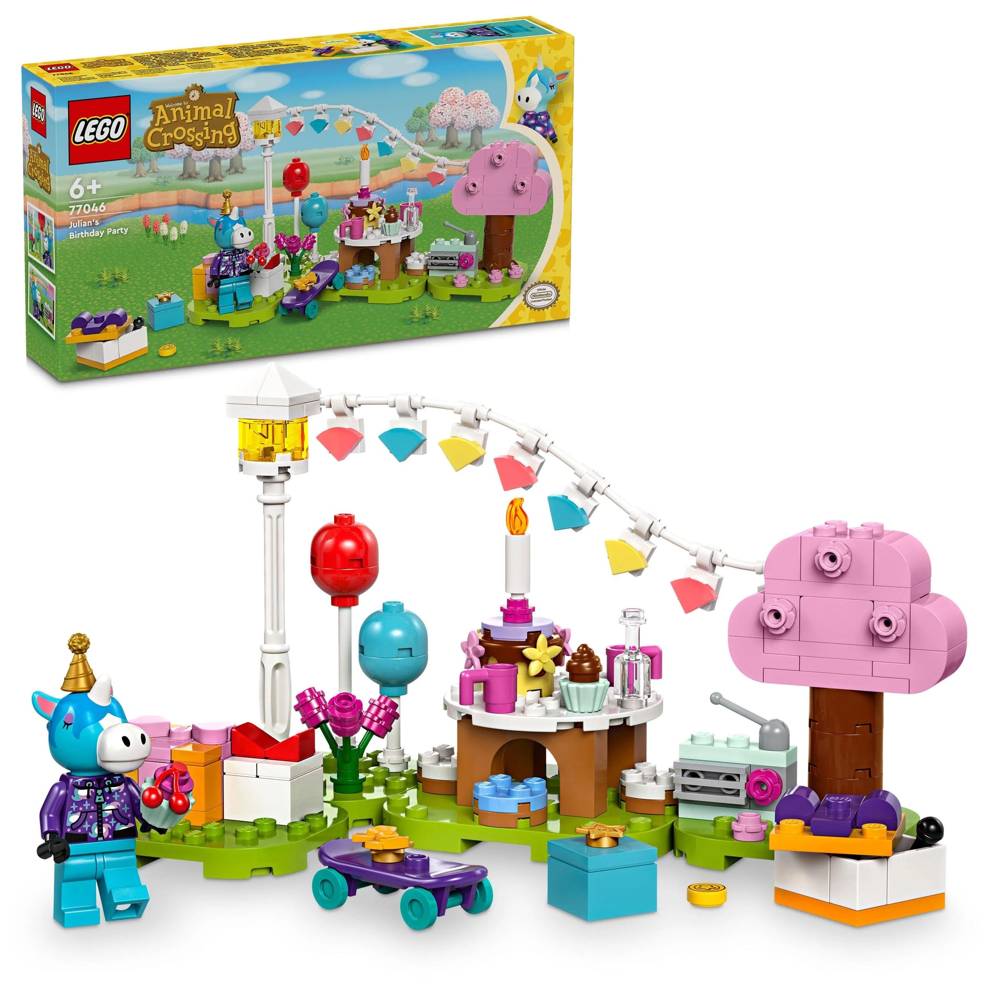 LEGO Julians verjaardagsfeestje 77046 Animal Crossing LEGO ANIMAL CROSSING @ 2TTOYS | Official LEGO shop😊🥰 LEGO €. 12.49