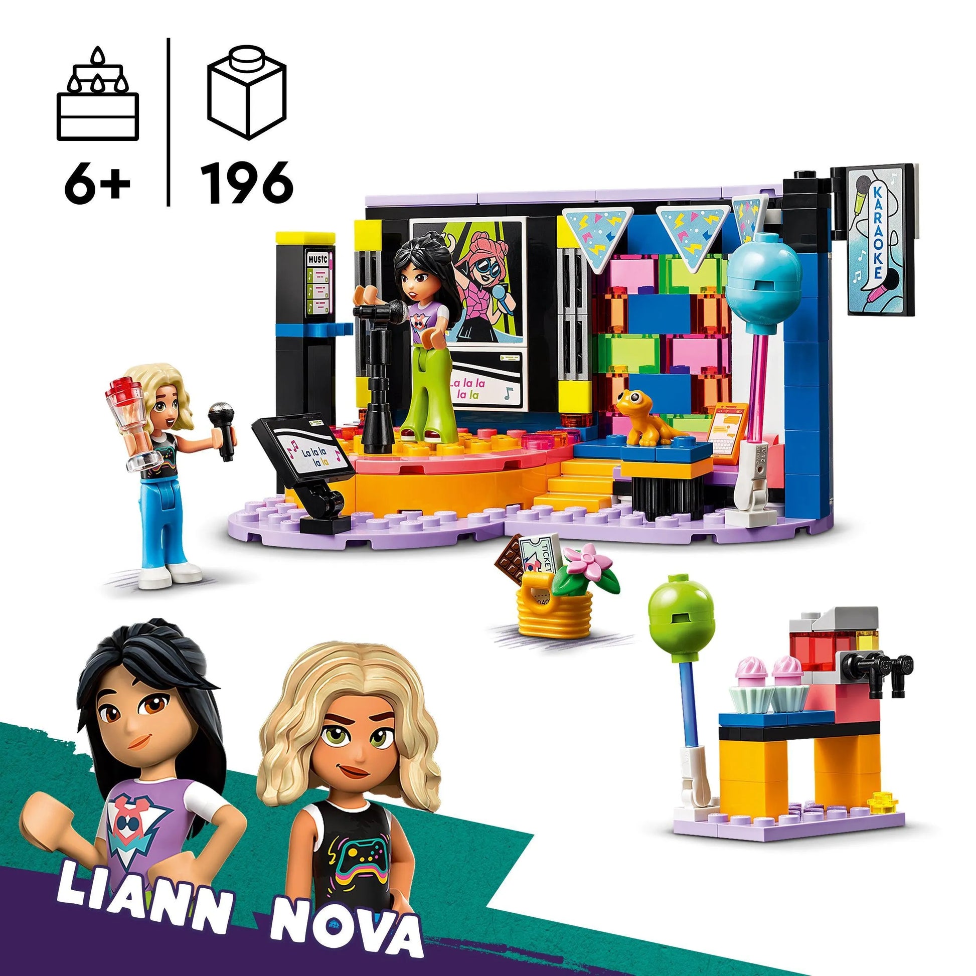 LEGO Karaoke Muziek Feest 42610 Friends LEGO FRIENDS @ 2TTOYS | Official LEGO shop😊🥰 LEGO €. 16.49