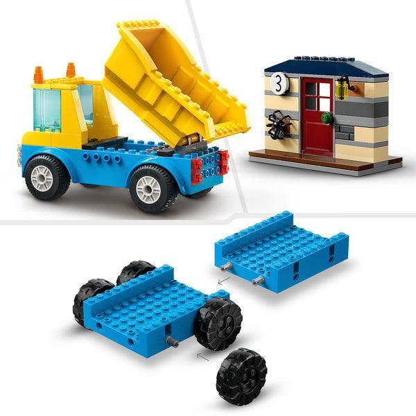 LEGO Kiepwagen, bouwtruck en sloopkraan 60391 City LEGO CITY @ 2TTOYS | Official LEGO shop😊🥰 LEGO €. 42.49