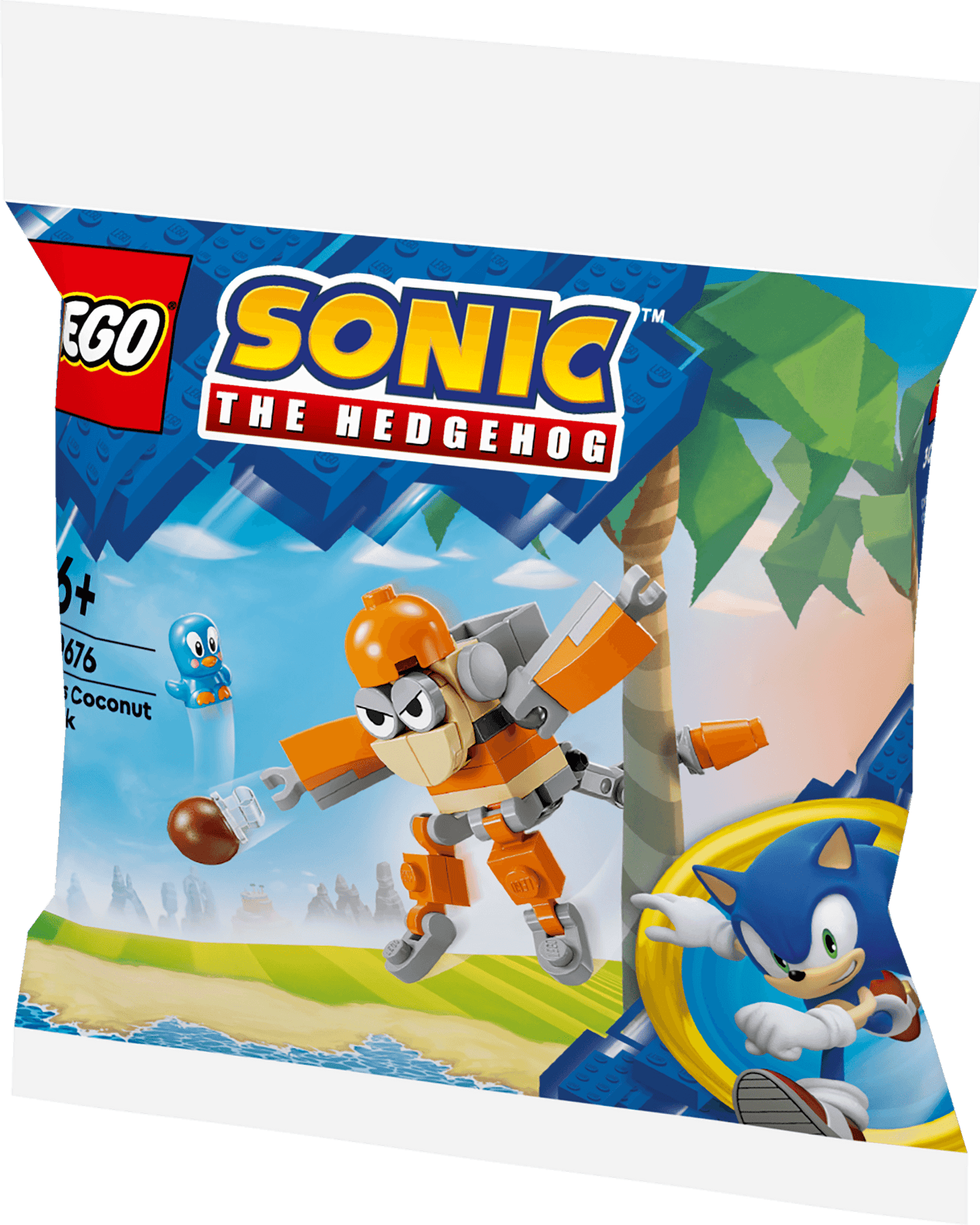 LEGO Kiki's Coconut Aanval 30676 Sonic LEGO Sonic @ 2TTOYS | Official LEGO shop😊🥰 LEGO €. 3.69