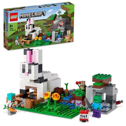 LEGO Konijnenhoeve Minecraft 21181 Minecraft LEGO MINECRAFT @ 2TTOYS | Official LEGO shop😊🥰 LEGO €. 29.48