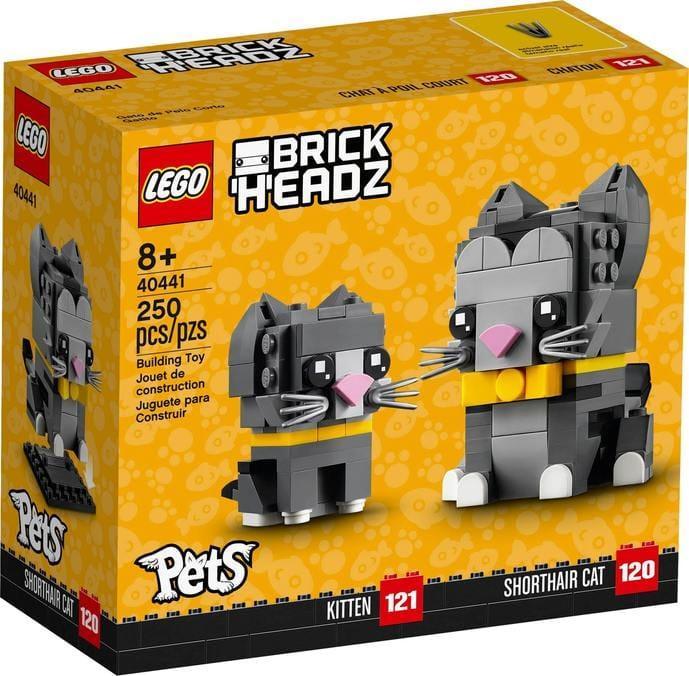 LEGO Kortharige Katten 40441 Brickheadz LEGO BRICKHEADZ @ 2TTOYS | Official LEGO shop😊🥰 LEGO €. 17.49