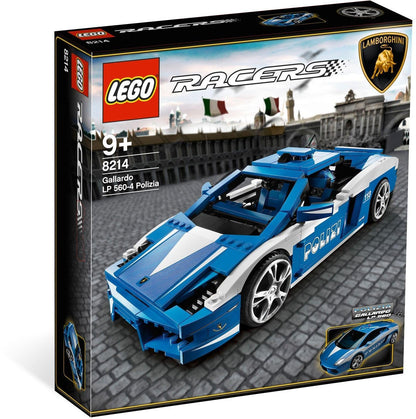 LEGO Lamborghini Polizia 8214 Racers LEGO Racers @ 2TTOYS | Official LEGO shop😊🥰 LEGO €. 49.99